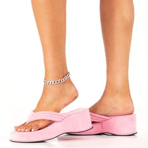 *NEW* Pink Lemonade Sandals (Dolls Kill)